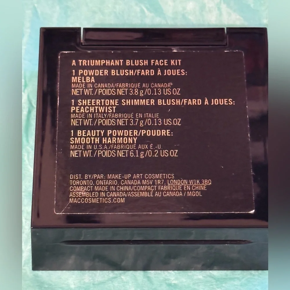 MAC Cosmetics Triumphant Face Kit Tartan Tale collection